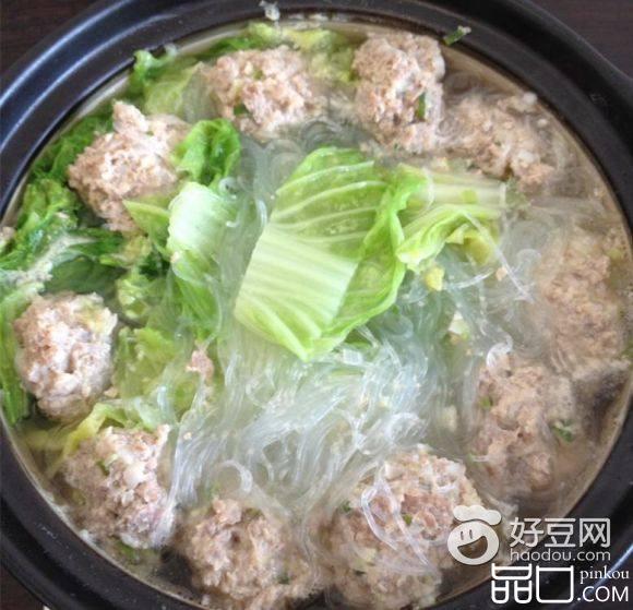 羊肉山药丸子汤