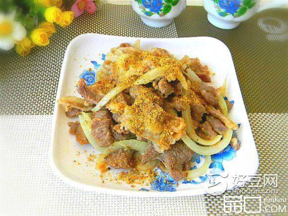 葱烤羊肉