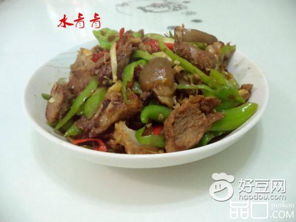 米椒烧羊肉