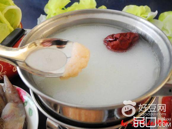 奶汤肉滑火锅