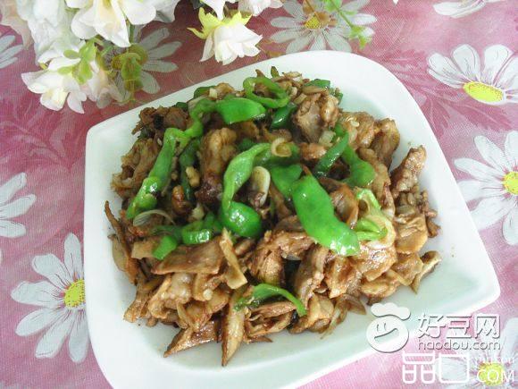 青椒回锅羊肉