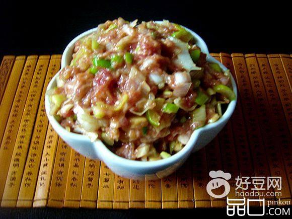 大葱羊肉馅儿
