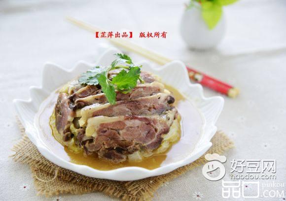 羊肉白菜扣碗