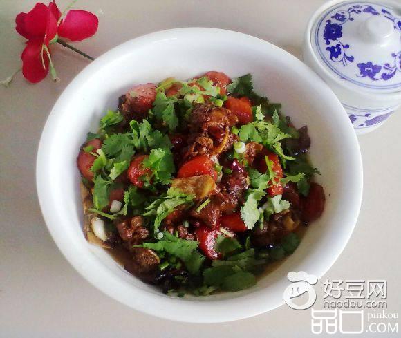 红萝卜烧羊肉