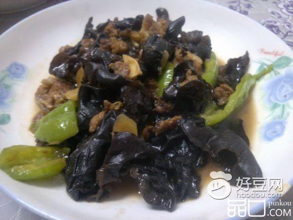 尖椒木耳肉