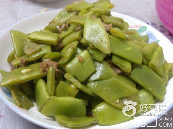 扁豆角炒肉