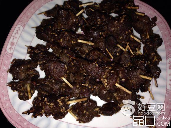 牙签羊肉串