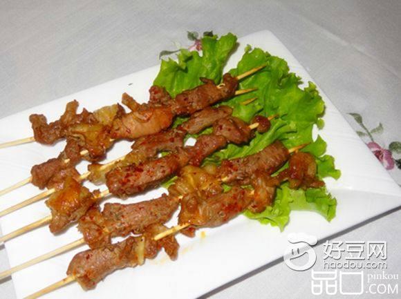 孜然烤羊肉串