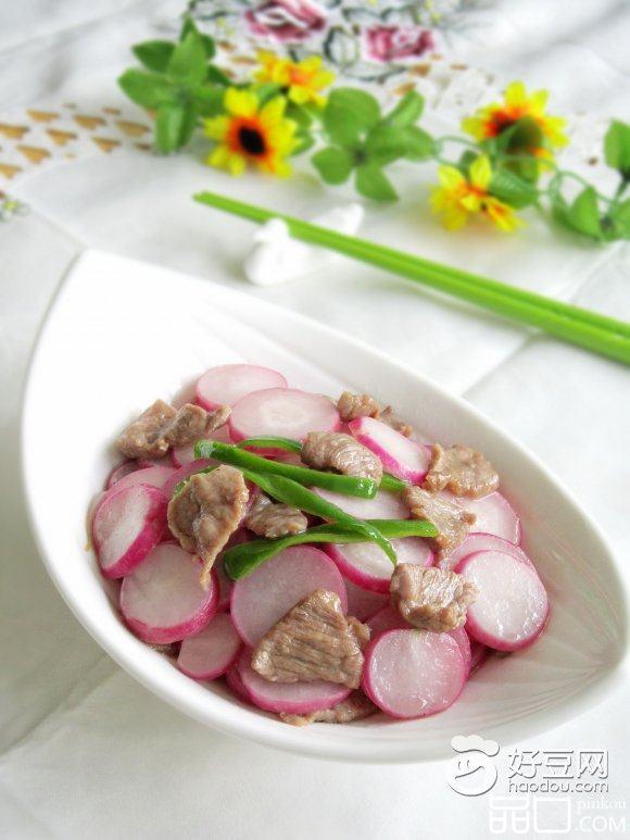 樱桃萝卜炒羊肉