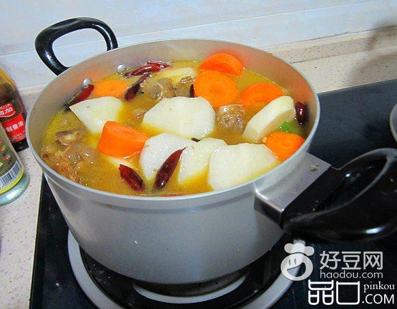 羊肉萝卜香锅