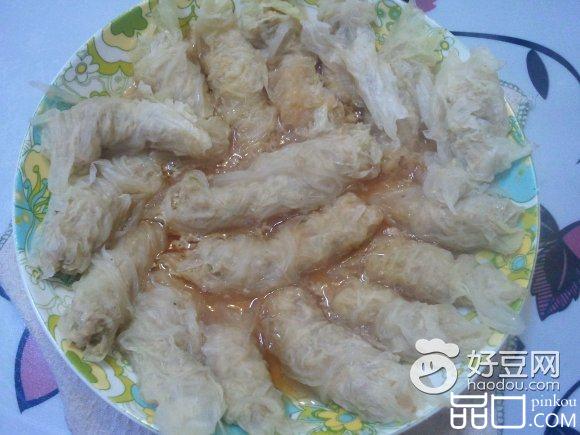 羊肉白菜卷