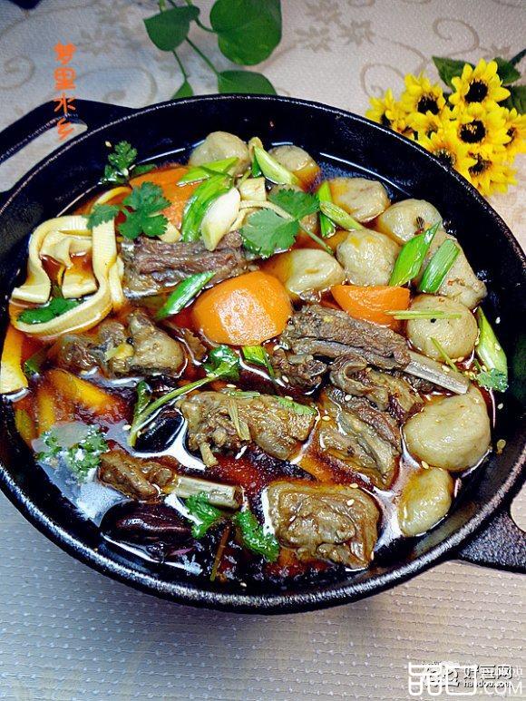 羊肉鱼丸暖锅