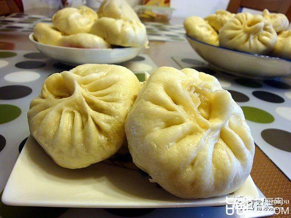冬瓜羊肉馅包子