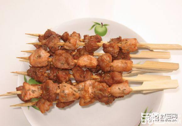 羊肉串微波炉版