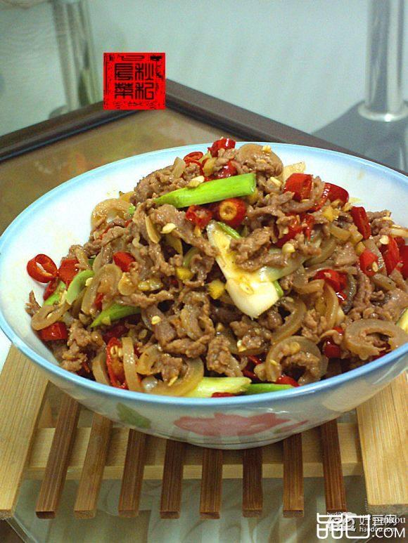 生炒羊肉——下酒菜
