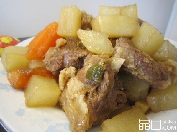白萝卜羊肉