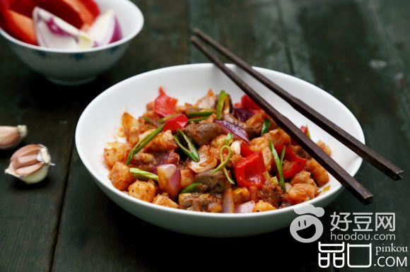 牛肉炒萝卜糕