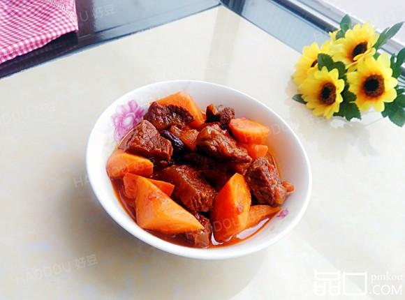 番茄炖牛肉