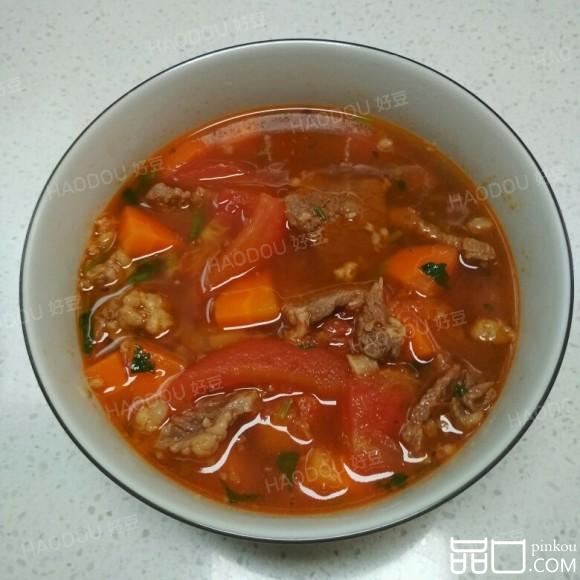 牛肉柿子胡萝卜汤