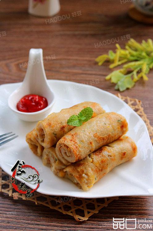 玉米牛肉煎饼