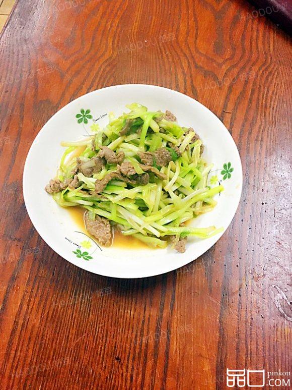 韭黄炒牛肉