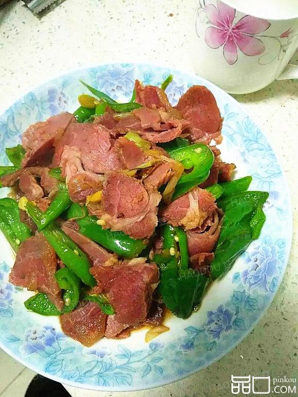青椒牛肉片