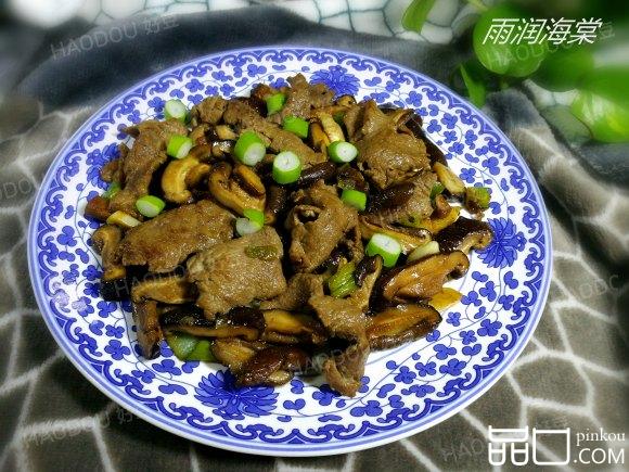 香菇干炒牛肉