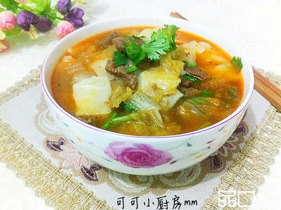 酸菜牛肉烩揪面