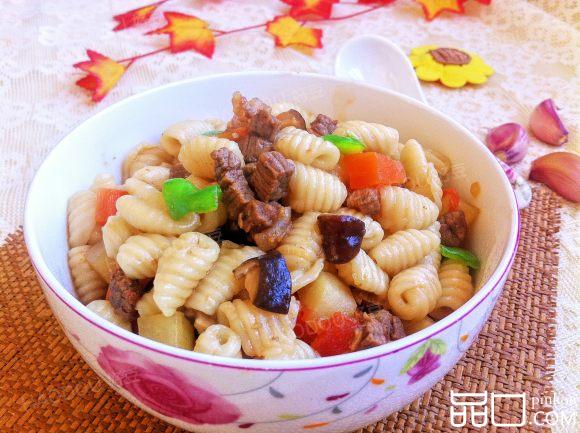 牛肉香菇烩麻食