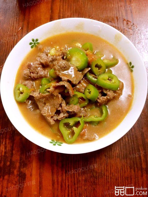 番茄青椒烩牛肉