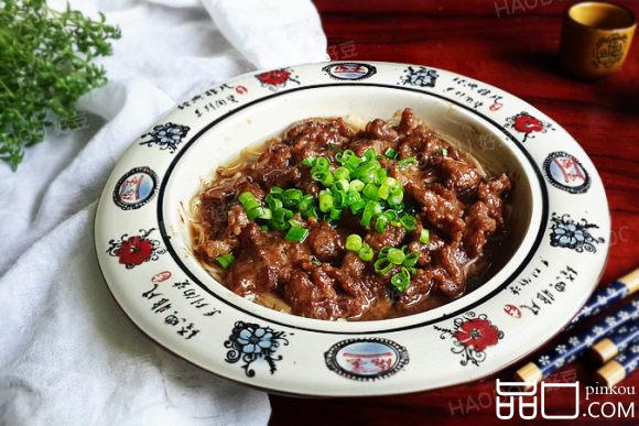 金针菇蒸牛肉