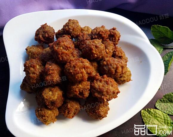 油炸肉丸子