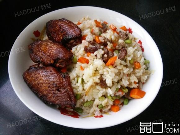 翅中炒饭