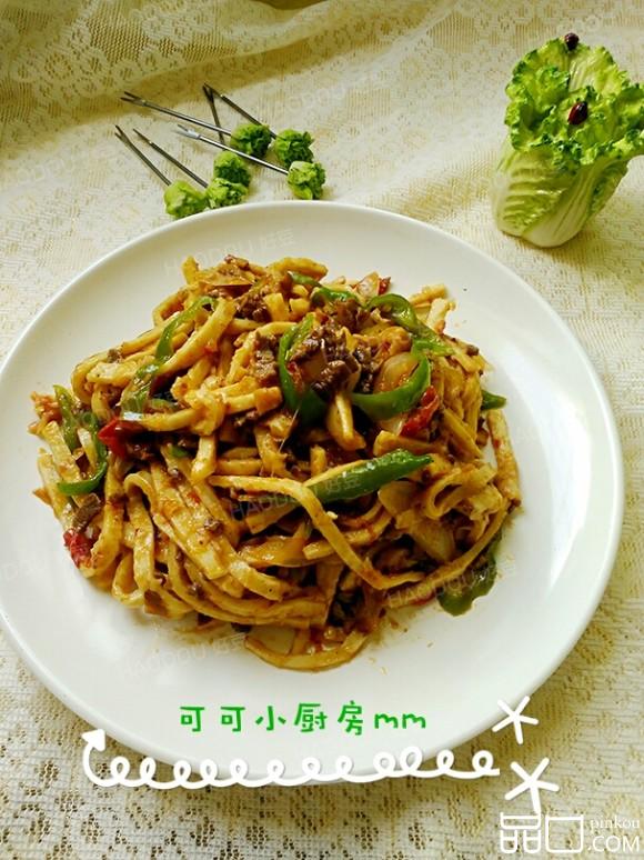 牛肉炒糊饽