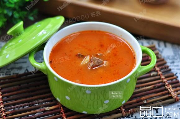 番茄牛肉浓汤
