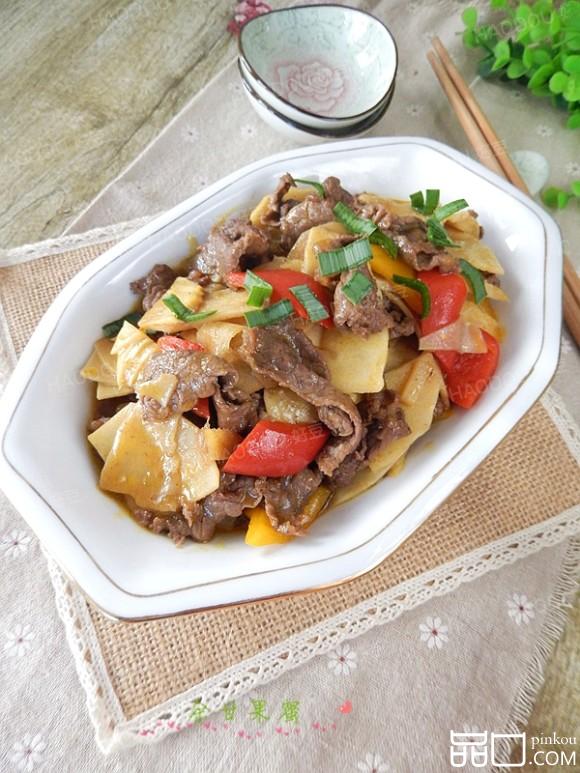 冬笋炒牛肉