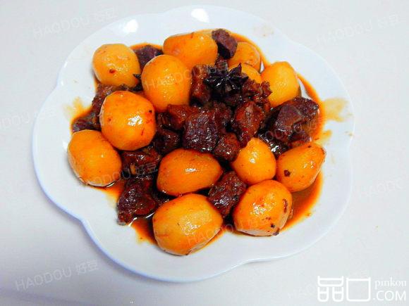 小土豆烧牛肉