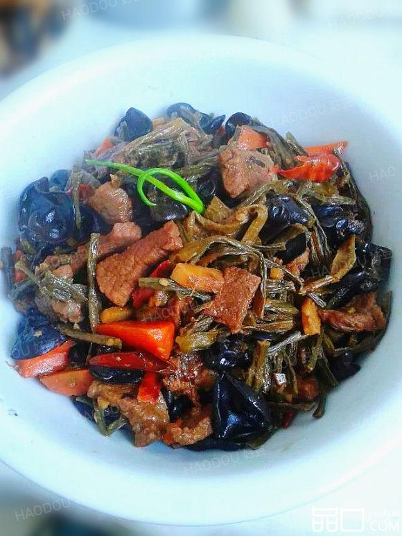 干豆角炖牛肉