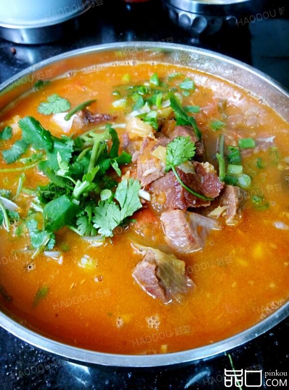 西红柿烧牛肉