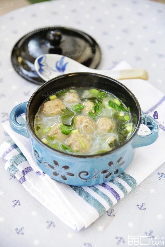 生汆牛肉丸