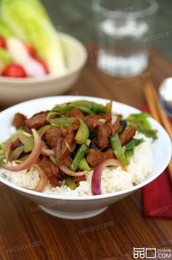 沙茶牛肉烩饭