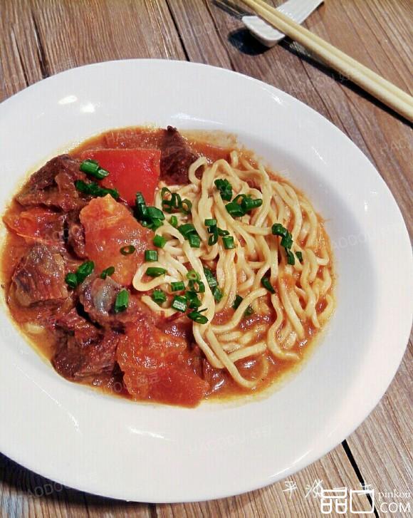 番茄牛肉汤面