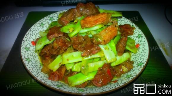 牛肉片炖豆角
