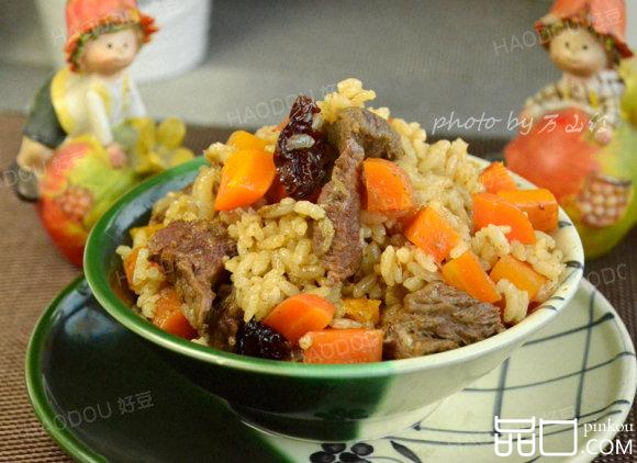 #美味的朋友#牛肉抓饭