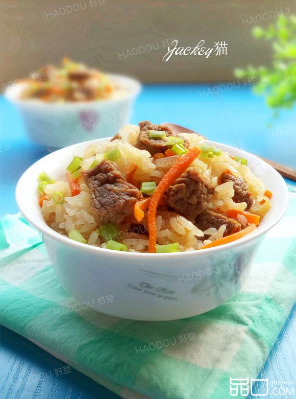牛肉焖饭
