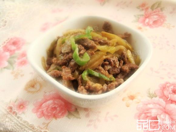 榨菜炒牛肉
