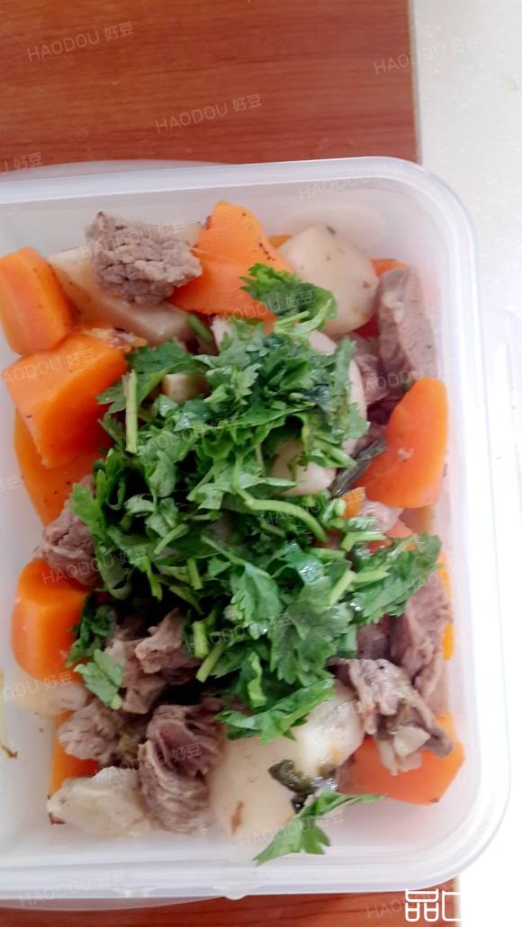 山药胡萝卜炖牛肉