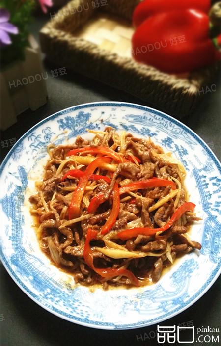 子姜香辣牛肉丝