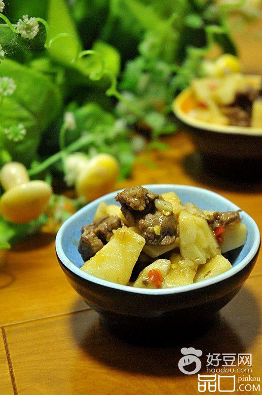 蚝油山药牛肉