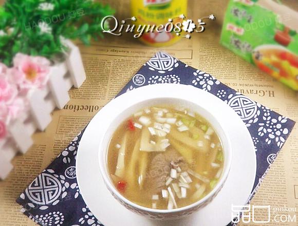 水煮竹笋汤